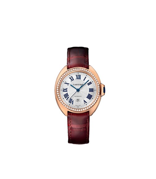 Cartier Cle Flinque Dial Ladies Watch Replica WJCL0016