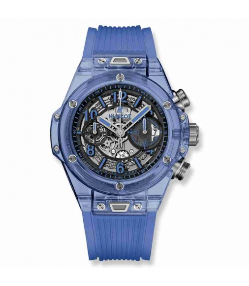 Replica Hublot Big Bang Unico Blue Sapphire 45mm 411.JL.4809.RT