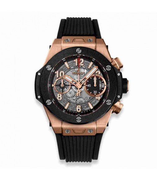 Replica Hublot Big Bang Unico King Gold Ceramic 42mm 441.OM.1180.RX