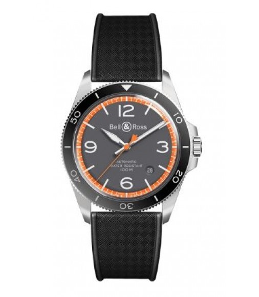 Replica Bell & Ross Vintage BR V2-92 Mens BRV292-ORA-ST/SRB