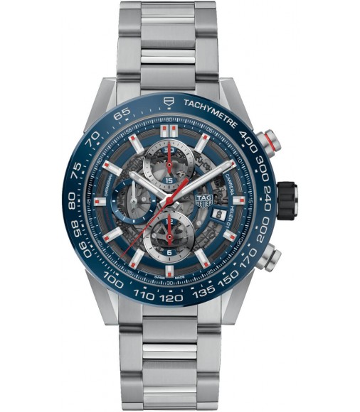 Tag Heuer Carrera Skeleton Dial Automatic Mens Chronograph fake watch