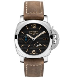 Panerai Luminor 1950 3 Days GMT Power Reserve Automatic Acciaio 42mm PAM01537 Imitation