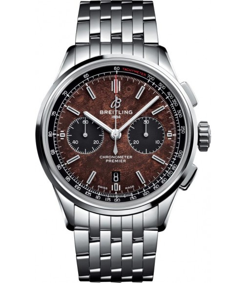 Breitling Premier B01 Chronograph 42 Bentley Centenary Stainless Steel/Wood/Calf/Bracelet