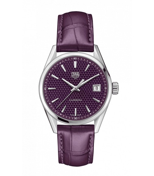 TAG Heuer Carrera Ladies Quartz Purple Dial Ladies Watch WBK1314.FC8 replica