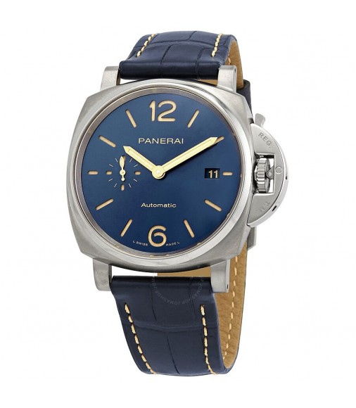 Replica Panerai Luminor Due 42mm Automatic Blue Dial Men's - PAM00927