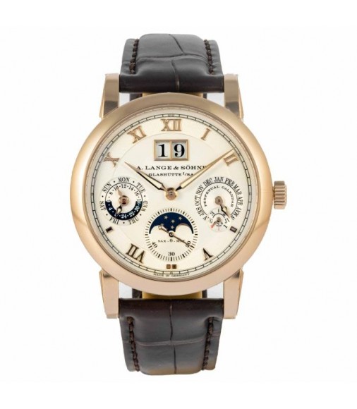 Fake A. Lange & Söhne Langematik Perpetual Honey Gold 38.5mm (310.050)