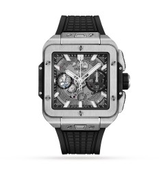 Hublot Square Bang Unico Titanitum 42mm Mens Watch 821.NX.0170.RX