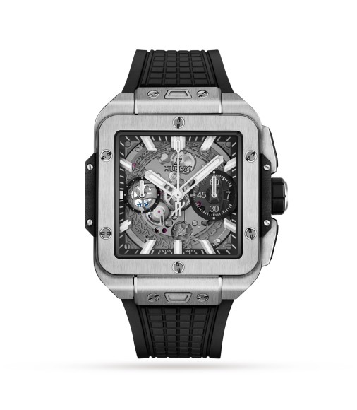 Hublot Square Bang Unico Titanitum 42mm Mens Watch 821.NX.0170.RX