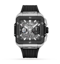 Hublot Square Bang Unico Titanitum Ceramic 42mm Mens Watch 821.NM.0170.RX