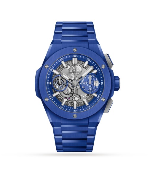 Hublot Big Bang Integral Indigo Blue Ceramic 42mm Mens Watch 451.EX.5129.EX