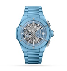 Hublot Big Bang Integrated Sky Blue Ceramic 42mm Mens Watch 451.EX.5120.EX