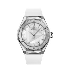 Hublot Classic Fusion Orlinski Titanium White 40mm Mens Watch 550.NS.2200.RW.ORL20