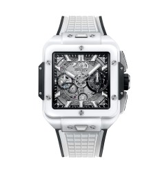 Hublot Square Bang Unico White Ceramic 42mm 821.HX.0170.RX