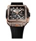 Hublot Square Bang Unico King Gold Pave 42mm 821.OX.0180.RX.1604