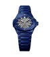 Hublot Big Bang Integrated Time Only Blue Indigo Ceramic 40mm Limited Edition Mens Watch Grey 456.EX.5129.EX