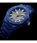 Hublot Big Bang Integrated Time Only Blue Indigo Ceramic 40mm Limited Edition Mens Watch Grey 456.EX.5129.EX