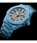 Hublot Big Bang Integrated Time Only Sky Blue Ceramic 40mm Limited Edition Mens Watch Grey 456.EX.5120.EX