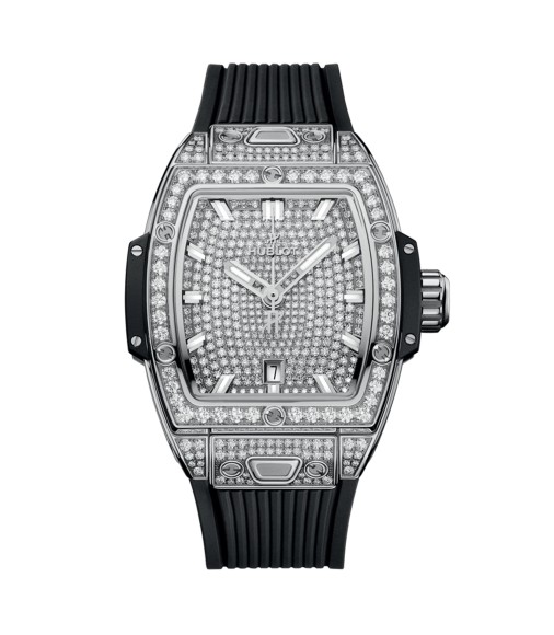 Hublot Spirit Of Big Bang Steel Full Pave 32mm Unisex Watch 682.SX.9000.RX.1604