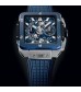 Hublot Square Bang Unico Titanium Blue Ceramic 42mm Mens Watch 821.NL.5170.RX