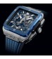 Hublot Square Bang Unico Titanium Blue Ceramic 42mm Mens Watch 821.NL.5170.RX