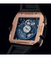 Hublot Square Bang Unico King Gold Blue 42mm Mens Watch 821.OX.5180.RX