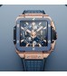 Hublot Square Bang Unico King Gold Blue Ceramic 42mm Mens Watch 821.OL.5180.RX