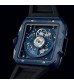 Hublot Square Bang Unico Blue Ceramic 42mm Mens Watch 821.EX.5170.RX