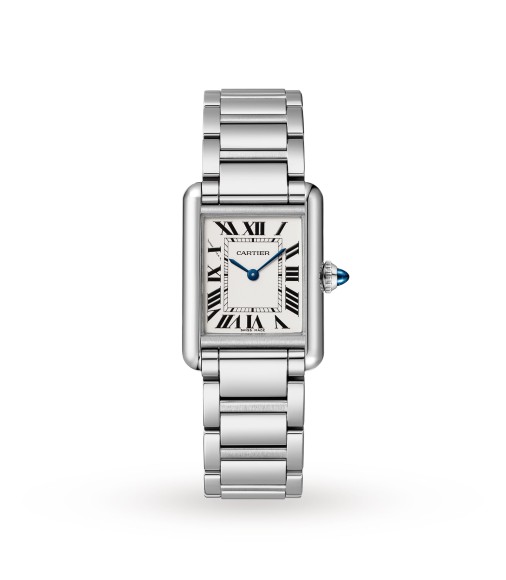 Cartier Tank Must Small Quartz Movement Steel 29.5mm X 22mm WSTA0051