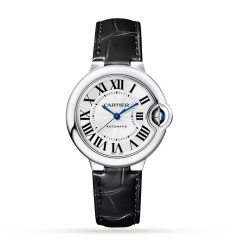 Cartier Ballon Bleu De Cartier Watch 33mm Mechanical Movement With Automatic Winding Steel WSBB0030