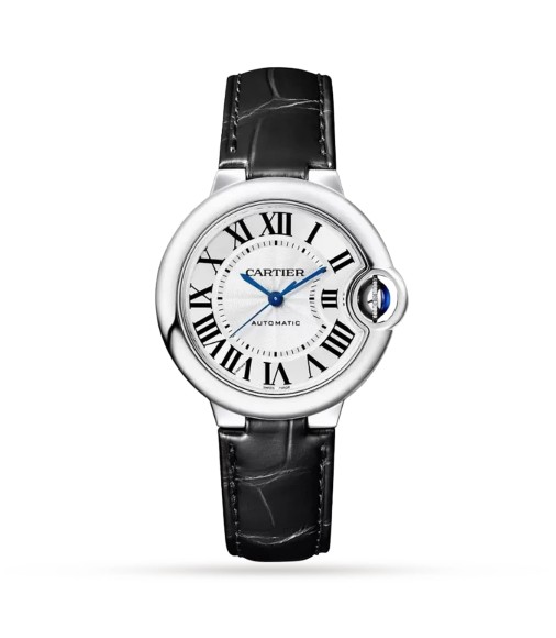 Cartier Ballon Bleu De Cartier Watch 33mm Mechanical Movement With Automatic Winding Steel WSBB0030