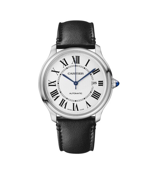 Cartier Ronde Must De Cartier Watch 40mm Mechanical Movement With Automatic Winding Steel WSRN0032