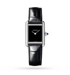 Cartier Tank Must Watch Small Quartz Movement Steel Case WSTA0071