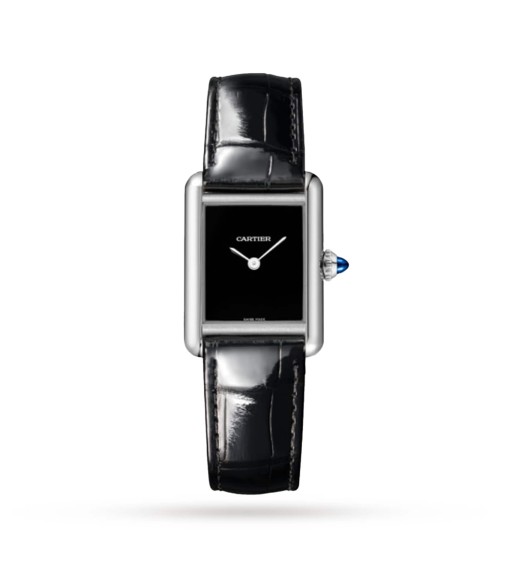 Cartier Tank Must Watch Small Quartz Movement Steel Case WSTA0071