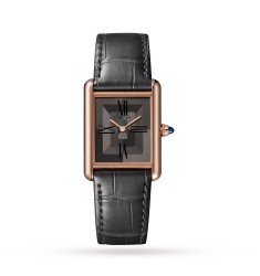 Cartier Tank Louis Cartier Watch Large Manufacture Mechanical Movement With Manual Winding Rose Gold WGTA0092