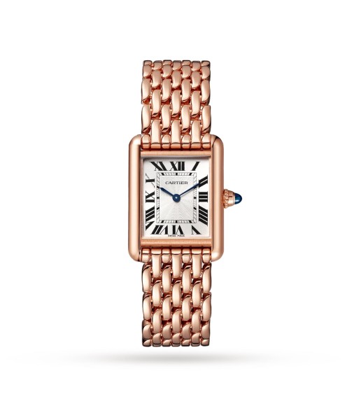 Cartier Tank Louis Cartier Watch Small Manual Winding Rose Gold WGTA0023