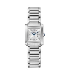 Cartier Tank Fran&ccedil;aise Watch Small Quartz Movement Steel WSTA0065