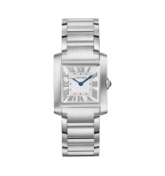 Cartier Tank Fran&ccedil;aise Watch Medium Quartz Movement Steel WSTA0074