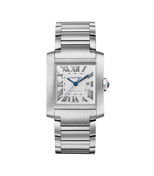 Cartier Tank Fran&ccedil;aise Watch Large Automatic Mechanical Movement Steel WSTA0067