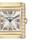 Cartier Tank Fran&ccedil;aise Watch Small Quartz Movement Yellow Gold Diamonds WJTA0039