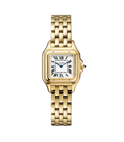 Cartier Panthere de Cartier watch small quartz movement. Case in yellow gold 750/1000 dimensions: 23 mm x 30 mm WGPN0038