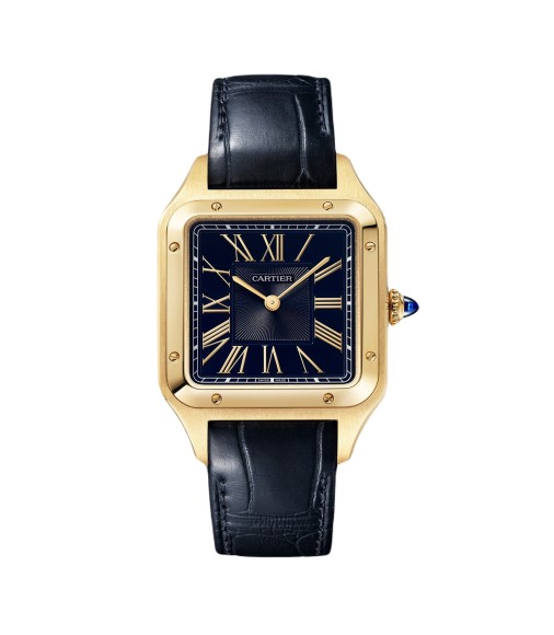 Cartier Santos-Dumont Watch Large Yellow Gold High Autonomy Quartz WGSA0077