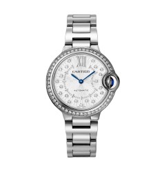 Cartier Ballon Bleu de Cartier watch 33 mm mechanical movement with automatic winding. W4BB0035