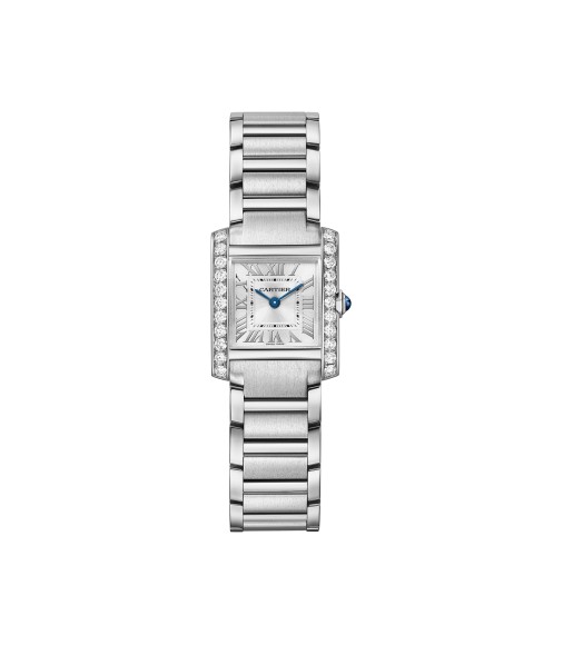 Cartier Tank Francaise watch small quartz movement. W4TA0020