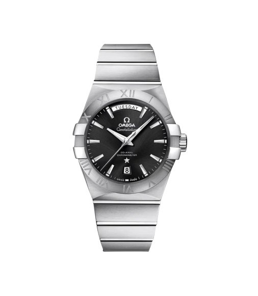 Omega Constellation 38mm Mens Watch Black O12310382201001