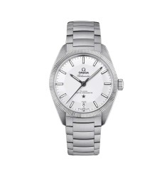 Omega Constellation Globemaster 39mm Mens Watch Silver O13030392102001