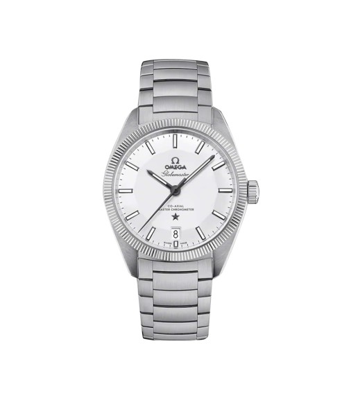 Omega Constellation Globemaster 39mm Mens Watch Silver O13030392102001