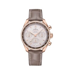 Omega Speedmaster 38mm Ladies Watch Beige O32468385002003