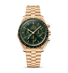 Omega Speedmaster Moonwatch Professional Co-Axial Master Chronometer Chronograph 42mm Moonshine Gold O31060425010001