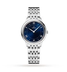 Omega De Ville Prestige Quartz 30mm Ladies Watch Blue O43410306003001