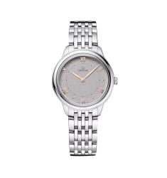 Omega De Ville Prestige 30mm Ladies Watch Grey O43410306006001